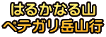 はるかなる山 ペテガリ岳山行