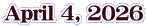 April 4, 2026